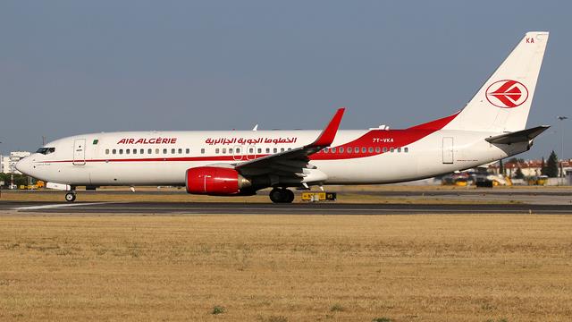 7T-VKA:Boeing 737-800:Air Algerie
